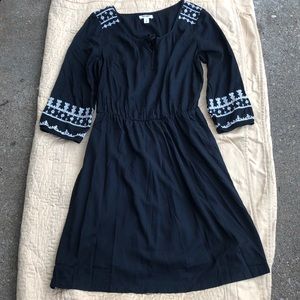 Old Navy black medium dress
